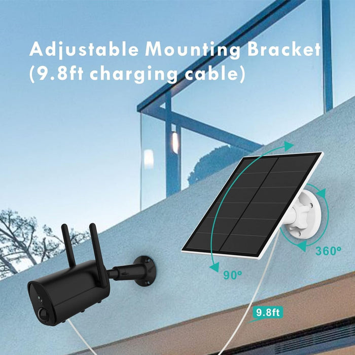 Solar Panel SP for Wifi Camera Outdoor Charger Type-C