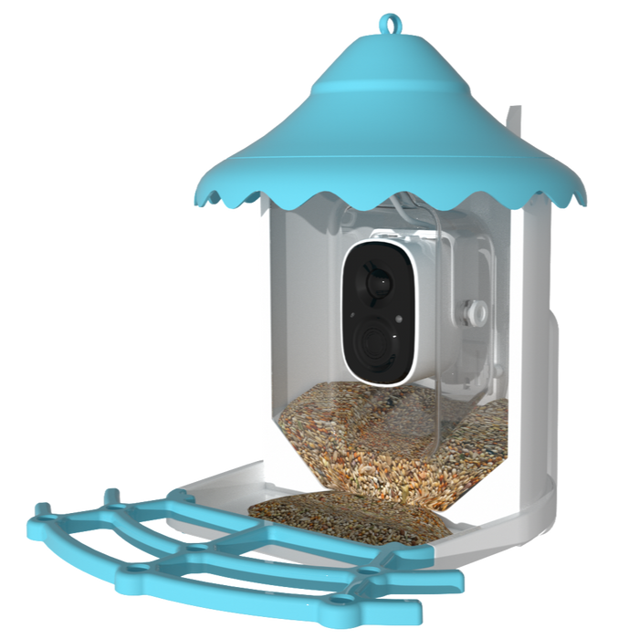 Smart Bird Feeder Camera | solar panel