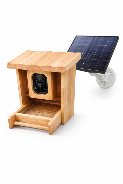 Smart Bird Feeder Camera N007 | solar panel