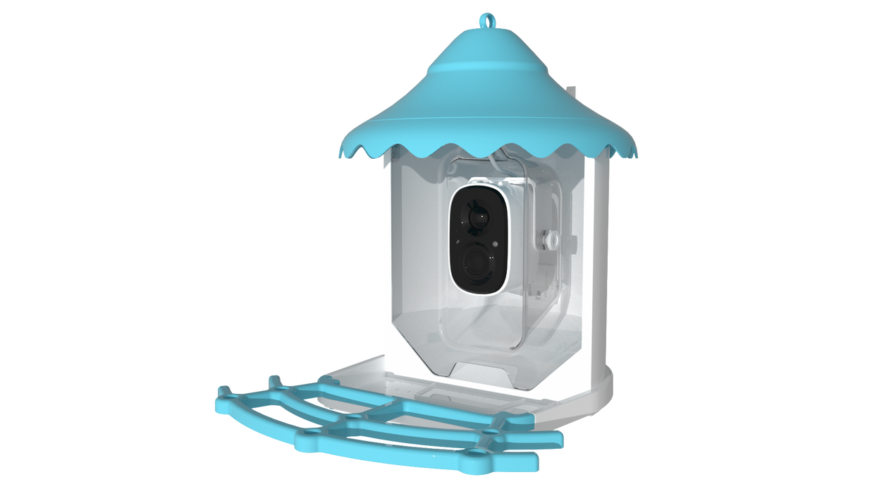 Smart Bird Feeder Camera | solar panel