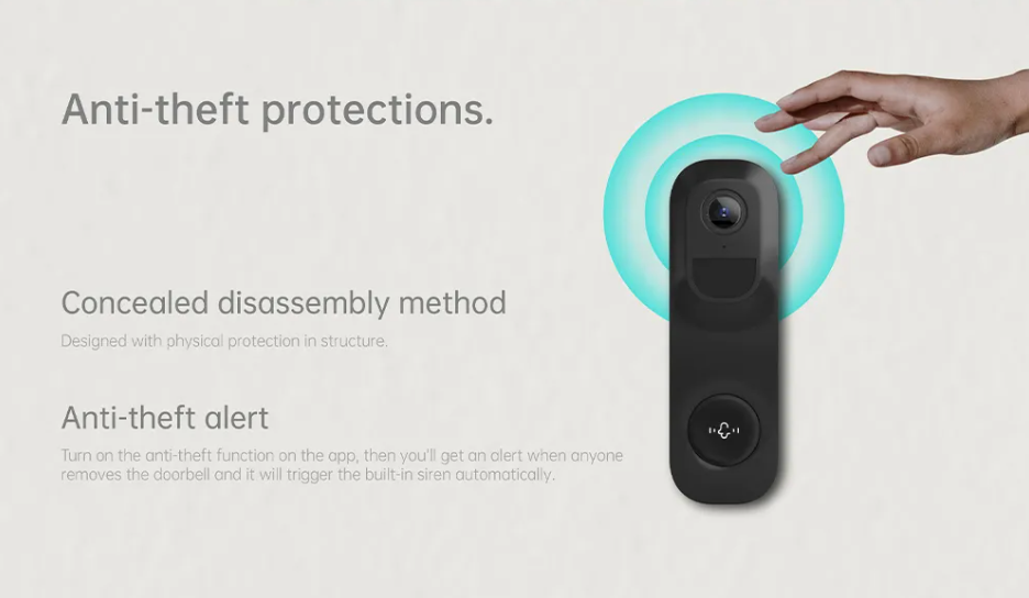 Video Doorbell DB1: Secure Monitoring 2K, Wi-Fi, Night Vision | VicoHome