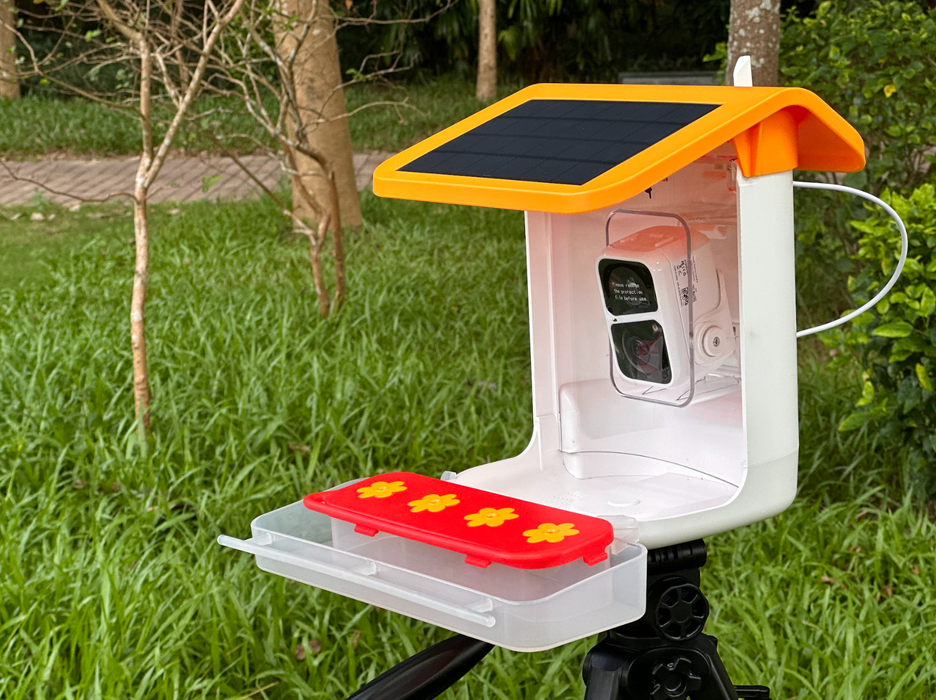 Smart Bird Feeder Camera G03 | solar panel