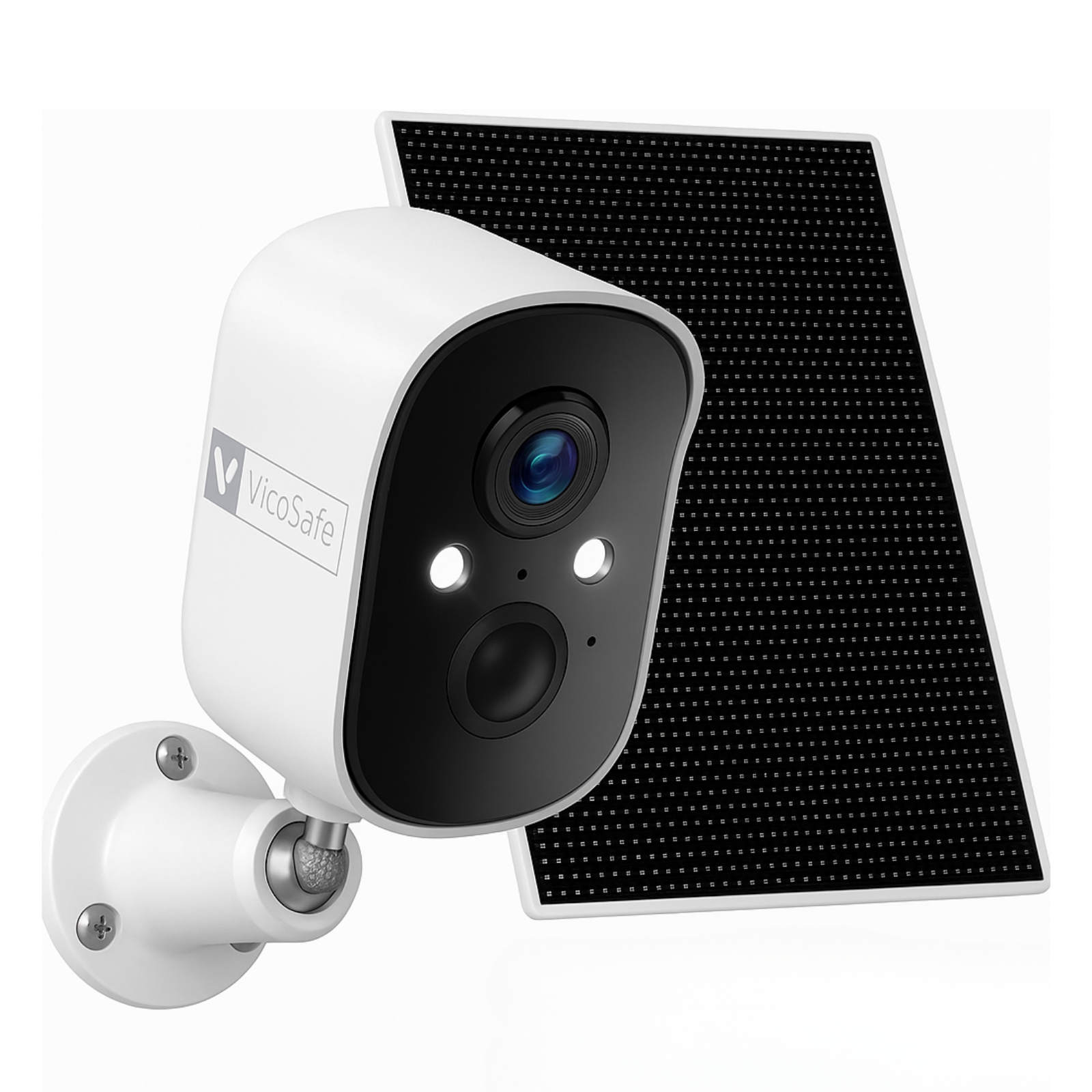 Wireless Camera X83/CG8 Solar Panel | White — VicoSafe Wireless Camera X83/CG8 Solar Panel | White — VicoSafe